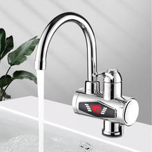 Instant Tankless Electric Hot Water Heater Faucet Kitchen Heating Tap Water Heater with LED Temperature Display 2024 - buy cheap