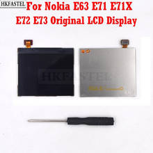HKFASTEL Brand Original LCD For Nokia E71 E71X E72 E73 E63 Mobile Phone LCD Screen Digitizer Display + tools 2024 - buy cheap