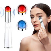Electric Eye Massager Vibrating Eye Thermal Massager LED Photon Light Therapy Eye Care Bar Facial Slimming Lifting Massage Stick 2024 - buy cheap