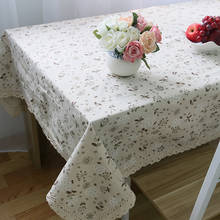Table Cloth Linen Lace Tablecloth Rectangular Dining Table Cloths  mantel mesa nappe coffee table for living room  مفارش طاولات 2024 - buy cheap