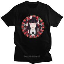Kakegurui Jabami Yumeko T Shirt Men Cotton Japanese Manga Compulsive Gambler Tee Tops Short Sleeve Graphic T-shirt Harajuku Gift 2024 - buy cheap