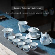 Conjunto de chá japonês minimalista, conjunto completo de porcelana para chá kung fu 2024 - compre barato