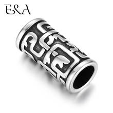 Stainless Steel Slider Tube Beads Labyrinth Slide Charms Hole 8mm Bead for Bracelet DIY Accessories Jewelry Making Supplies 2024 - buy cheap