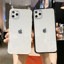 Qianliyao противоударный бампер, прозрачный силиконовый чехол для телефона iPhone 11 Pro Max X XR XS Max 8 7 6 6S Plus, прозрачный мягкий чехол 2024 - купить недорого