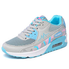 New Woman Candy Color Breathable Running Shoes Comfortable Outdoor Sports Jogging Walking Female Sneakers Girl Air Cushion Shoes 2024 - buy cheap