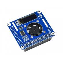 PWM Controlled Fan HAT Expansion Board for Raspberry Pi, I2C Interface Onboard Temperature Monitor 2024 - buy cheap