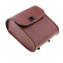 Bolsa universal marrón para herramientas laterales de motocicleta, alforja de equipaje, almacenamiento, horquilla delantera, impermeable 2024 - compra barato