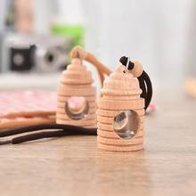 Car Hanging Perfume Pendant Fragrance Air Freshener Empty Wood Glass Bottle For Essential Oils Diffuser Automobiles Ornaments 2024 - buy cheap