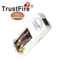 Trustfire TR-001 universal carregador de bateria de lítio + 2 x trustfire protegido 18650 3.7 v 2400 mah li-ion baterias recarregáveis 2024 - compre barato