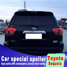 For Toyota Sequoia 2001 to 2015 spoiler rear window tail Spoiler high quality ABS material by brake red light any DIY color 2024 - buy cheap