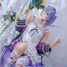 Anime Rem Cosplay Re Zero x juego SINoALICE Re: Starting life in a different world from zero Cosplay disfraz de mujer 2024 - compra barato