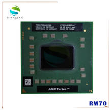 AMD Turion 64 X2 Mobile technology RM-70 RM 70 RM70 2.0 GHz Dual-Core Dual-Thread CPU Processor TMRM70DAM22GG Socket S1 2024 - buy cheap