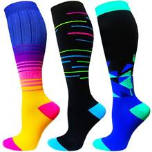 NEW Compression Stockings Running Socks 20-30 Mmhg Women Men Sports Socks for Marathon Cycling Football Soccer Varicose Veins 2024 - buy cheap