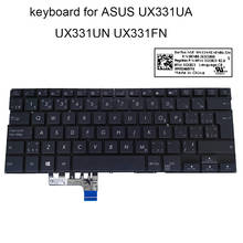 New Japanese Canadian French backlit keyboard for ASUS UX331 ZenBook 13 UX331UN UX331FA UX331UA keyboards 0KN1 3J2CB23 3J2JP23 2024 - buy cheap