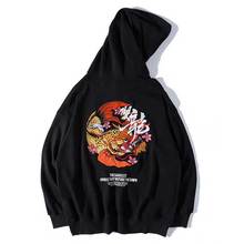 Wholesale Hoodies dragon Japanese hoodie drop shipping Sweatshirt Streetwear Unisex Hoodies Pullover sportswear warm clothes 2024 - buy cheap