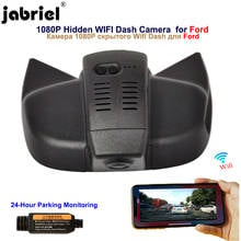 Jabriel-câmera de ré com visão noturna para 2019, 2020, ford focus, drive, escape edge, fiesta, ecosport, taurus, explorer, escondido, 1080p, wi-fi, dash, dvr 2024 - compre barato