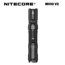 Nitecore 1200lumens mh10 v2 led inteligente USB-C recarregável ao ar livre duplo combustível edc lanterna + 4000mah nl2140 bateria 2024 - compre barato