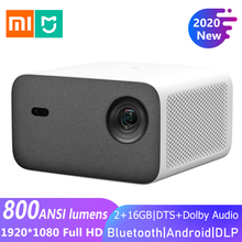 Xiaomi-proyector láser Mijia 2, 800 lúmenes ANSI, 1080P, Full HD, 2 + 16GB, Mijia IoT, sistema de cine en casa Dolby DTS de bajo ruido 2024 - compra barato
