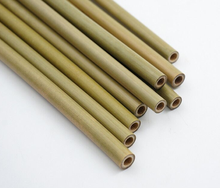 WOWSHINE-pajita de bambú ecológica reutilizable, 100 unids/lote, venta al por mayor, envío gratis 2024 - compra barato