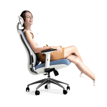 Cadeira ergonômica para computador, doméstica, giratória, protege a cintura, escritório, jogos eletrônica 2024 - compre barato