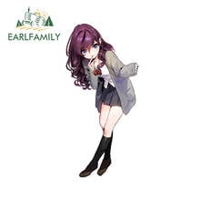 EARLFAMILY 13 см x 6,3 см для Ichinose Shiki водостойкая устойчивая к царапинам Автомобильная наклейка в багажник фотография для творчества 2024 - купить недорого