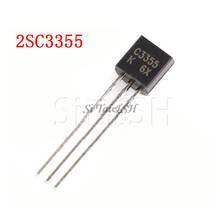 50 piezas 2SC3355 TO92 C3355 Transistor NPN TO-92 25V 2024 - compra barato