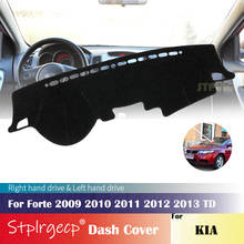Cubierta antideslizante para salpicadero de KIA Forte, accesorios para coche, parasol, alfombra, 2009, 2010, 2011, 2012 TD 2024 - compra barato