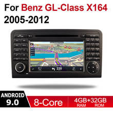 Sistema Multimedia para coche Mercedes Benz Clase GL X164 GL320 2005 ~ 2012 NTG, sistema de navegación GPS, amplificador de Radio BT, Android 9 2024 - compra barato