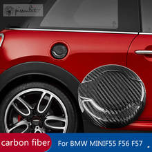 For BMW MINI COOPER S F55 F56 F57 JCW Accessories Fuel Tank Cap Carbon Fiber Car Fuel Tank Decal Pad Gas Cap Sticker Protector 2024 - buy cheap