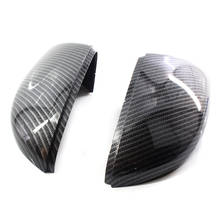 2pcs Side Mirror Covers Caps Replacement Carbon Mirror Caps For Golf 6 Mk6 Gtd R20 2009-2014 (Carbon Look) Exterior Mirror 2024 - buy cheap