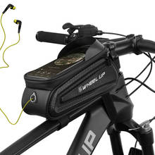 Bolsas impermeables para tubo frontal de ciclismo, accesorios de piezas para bicicleta de montaña, con pantalla táctil Personal, fácil instalación 2024 - compra barato