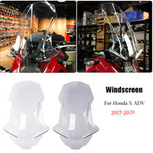 Xadv 750 grande windscreen windscreen defletores de vento brisa para honda x adv 750 X-ADV750 2017 2018 2019 20 peças da motocicleta 2024 - compre barato