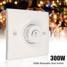 300W LED Light Switch Dimming Lamp Adjustable Brightness Controller Dimmer AC 200-240V 2024 - buy cheap