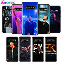 Модный чехол для телефона Egor Kreed, для Samsung Galaxy Note 20, Ultra, 10, 9, 8 Pro, S10E, S10, 5G, S9, S8, S7 Plus, яркий черный 2024 - купить недорого