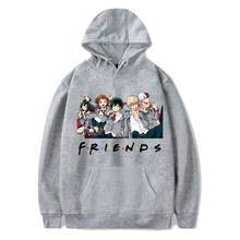 Cool Anime My Hero Academia Hoodies Teenage Sweatshirt Harajuku Clothes friends Letter Pattern Fashion winter boy/girl Pullovers 2024 - buy cheap