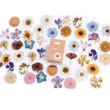 Adesivos para scrapbooking com flor adorável, decoração para crianças decalque em diário de produtos diy 2024 - compre barato
