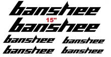 For 6x Banshee Bike Decals Sticker Set 6 MTB DH Freeride Legend Rampant Prime Car Styling 2024 - buy cheap