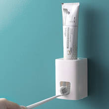 Dispensador automático de pasta de dientes a prueba de polvo, soporte de montaje en pared, accesorios de baño, exprimidores de pasta dental 2024 - compra barato