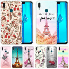 Capa de silicone macio com estampa de paris, torre eiffel, frança, para huawei mate 30, 20 lite, 10 pro, y5, y6, y7 pro 2019, y9 prime 2019, 2018, y6 pro, 2017 2024 - compre barato