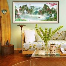 5D DIY Diamond Painting Landscape Cross Stitch Full Square Round Drill Rising Sun Sets Embroidery Cross-Stitch Needlework Gift 2024 - buy cheap