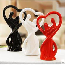 Beautiful wedding gifts, creative Nordic ceramic figurine art, home office desktop decoration crafts 2024 - buy cheap