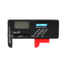 BT-168D Digital Battery Tester Volt Checker 9V 1.5V Button Cell Rechargeable AAA AA C D Universal Battery Test 2024 - buy cheap