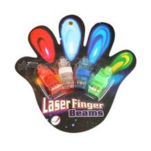 4pcs LED Finger Lights Glowing Dazzle Colour Laser Emitting Lamps Christmas Wedding Celebration Festival Party Decoration 2024 - buy cheap