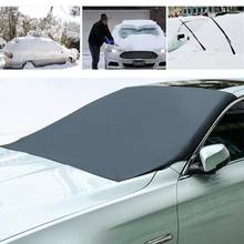 210*125cm Automobile Magnetic Sunshade Cover Car Windshield Snow Sun Shade Waterproof Protector Cover Car Front Windscreen Cover 2024 - buy cheap