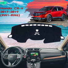 Dashboard Mat Rug Cover Protective Avoid Light Carpet for Honda CR-V RW1~RW6 2017 2018 2019 CR V CRV Stickers Car-Accessories 2024 - buy cheap
