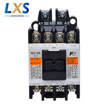 Contactor de CA electromagnético Fuji, 3 piezas, 100% Original, Japón, SC-03, 11A 2024 - compra barato