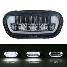 Motorcycle 6000K LED Headlight High/Low Beam DRL White Front HeadLamp For Softail Fat Bob 2018 2024 - buy cheap