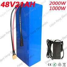 48V 1500W Battery 48V 20AH Lithium ion battery 48V 21ahScooter Battery 48v 20ah Electric Bike Battery With 54.6V 2A Charger 2024 - buy cheap