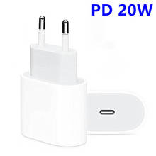 20W PD Charger 3.0 USB Type C Fast Charger Quick Charge for iPhone 12 11 8 HUAWEI Samsung Phone wall charger 2024 - buy cheap