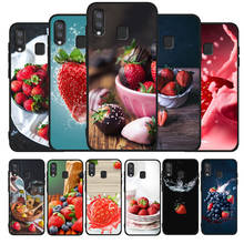 Funda de teléfono de fruta de fresa para Samsung A10, A20E, A30, A40, A50, A60, A70, M10, M20, M30S, M40, A01, A21, A31, A51, A71, 4G 2024 - compra barato